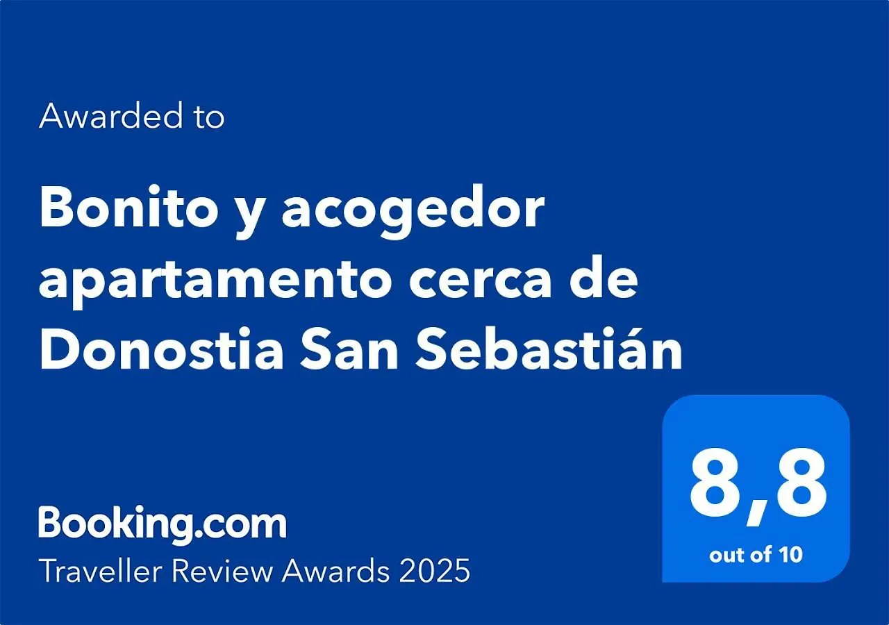Bonito Y Acogedor Apartamento Cerca De Donostia San Sebastian Lezo